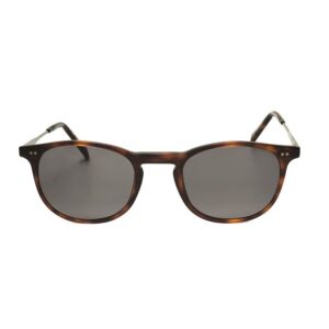 Home hackett men's brown round sunglasses hebs158 02 2