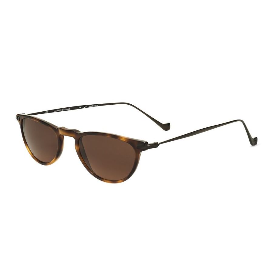 hackett men's brown round sunglasses hebs219 hackett men's brown round sunglasses hebs219