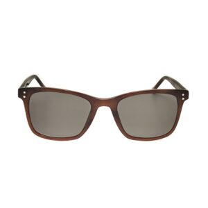 hackett men's brown square sunglasses hebs255