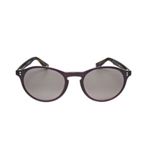 Home hackett men's grey oval sunglasses heb139