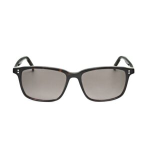 Home hackett men's grey rectangular sunglasses heb248
