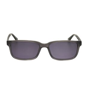 hackett men's grey rectangular sunglasses heks1266