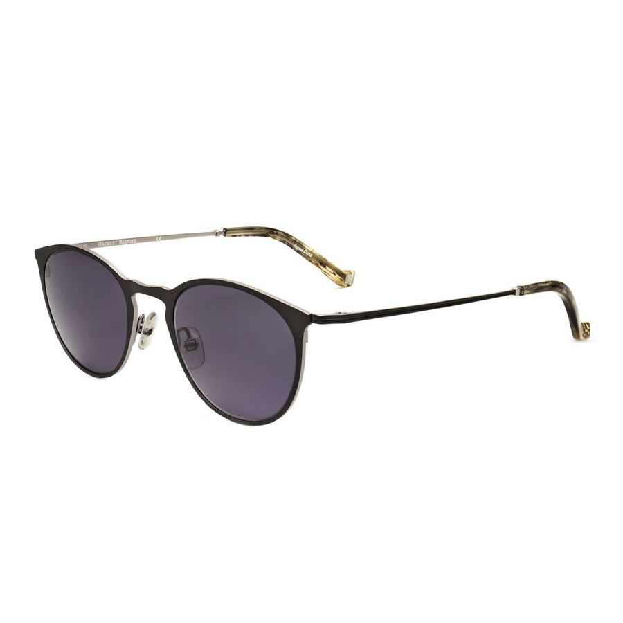 hackett men's grey round sunglasses hebs230 hackett men's grey round sunglasses hebs230