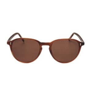 hackett men's red round sunglasses hebs272