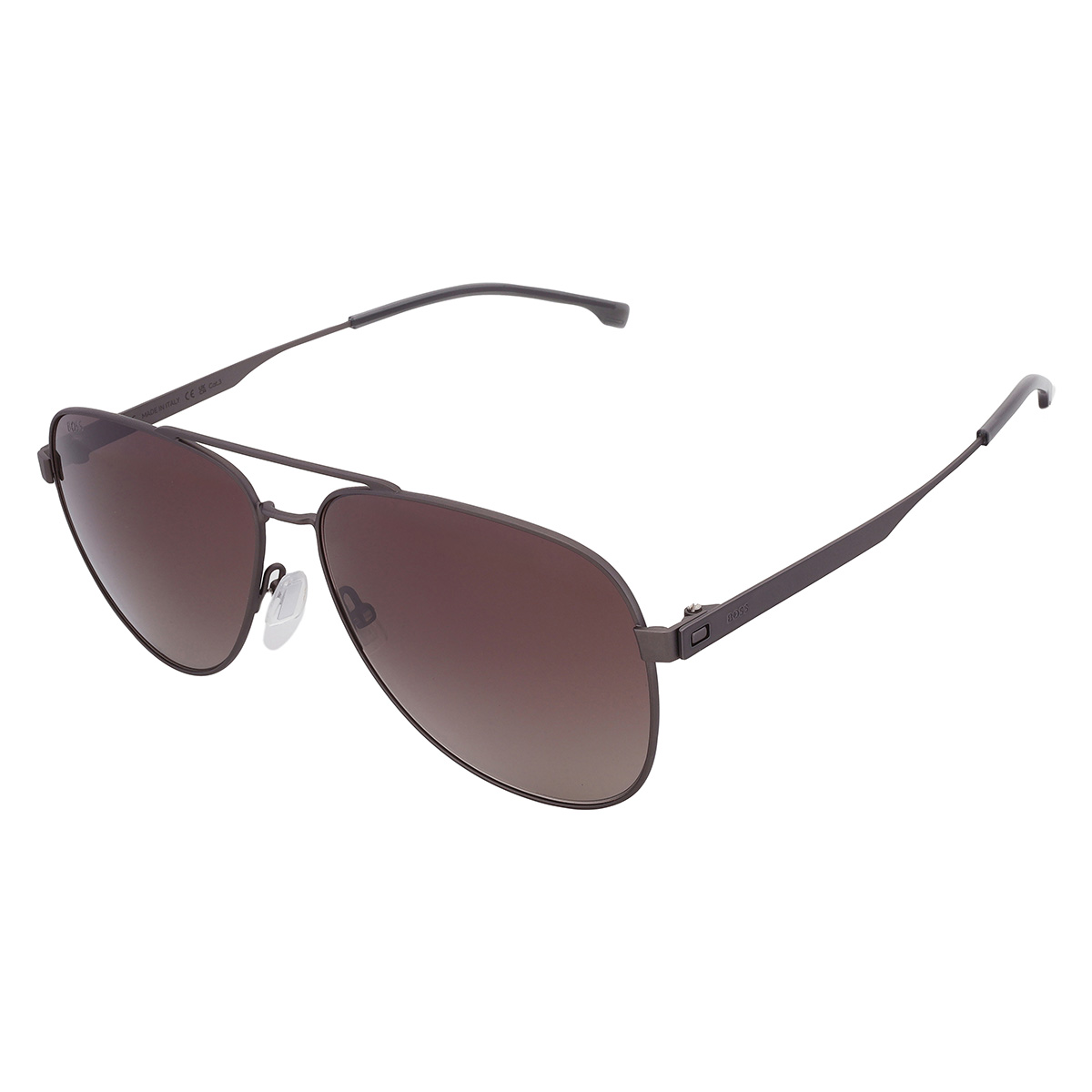 hugo boss brown gradient pilot men's sunglasses boss 1641/s 0r80/ha 60 hugo boss brown gradient pilot men's sunglasses boss 1641/s 0r80/ha 60