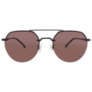 hugo boss brown pilot men's sunglasses boss 1142/f/s 0003/70 59