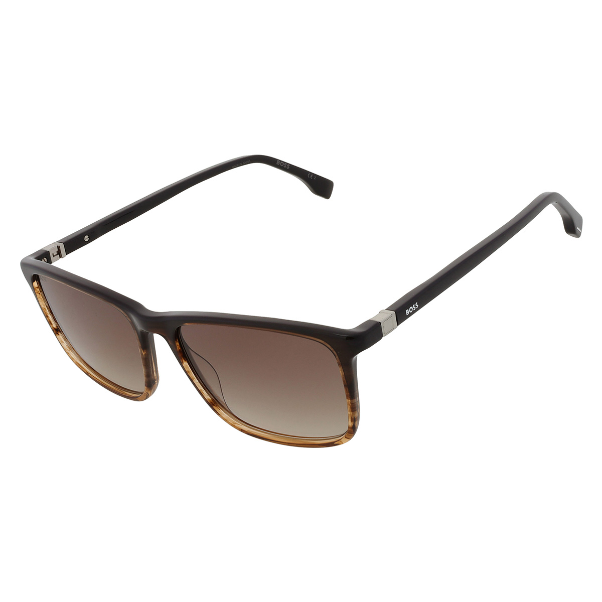 hugo boss brown shaded square men's sunglasses boss 1434/s 0ex4/ha 56 hugo boss brown shaded square men's sunglasses boss 1434/s 0ex4/ha 56