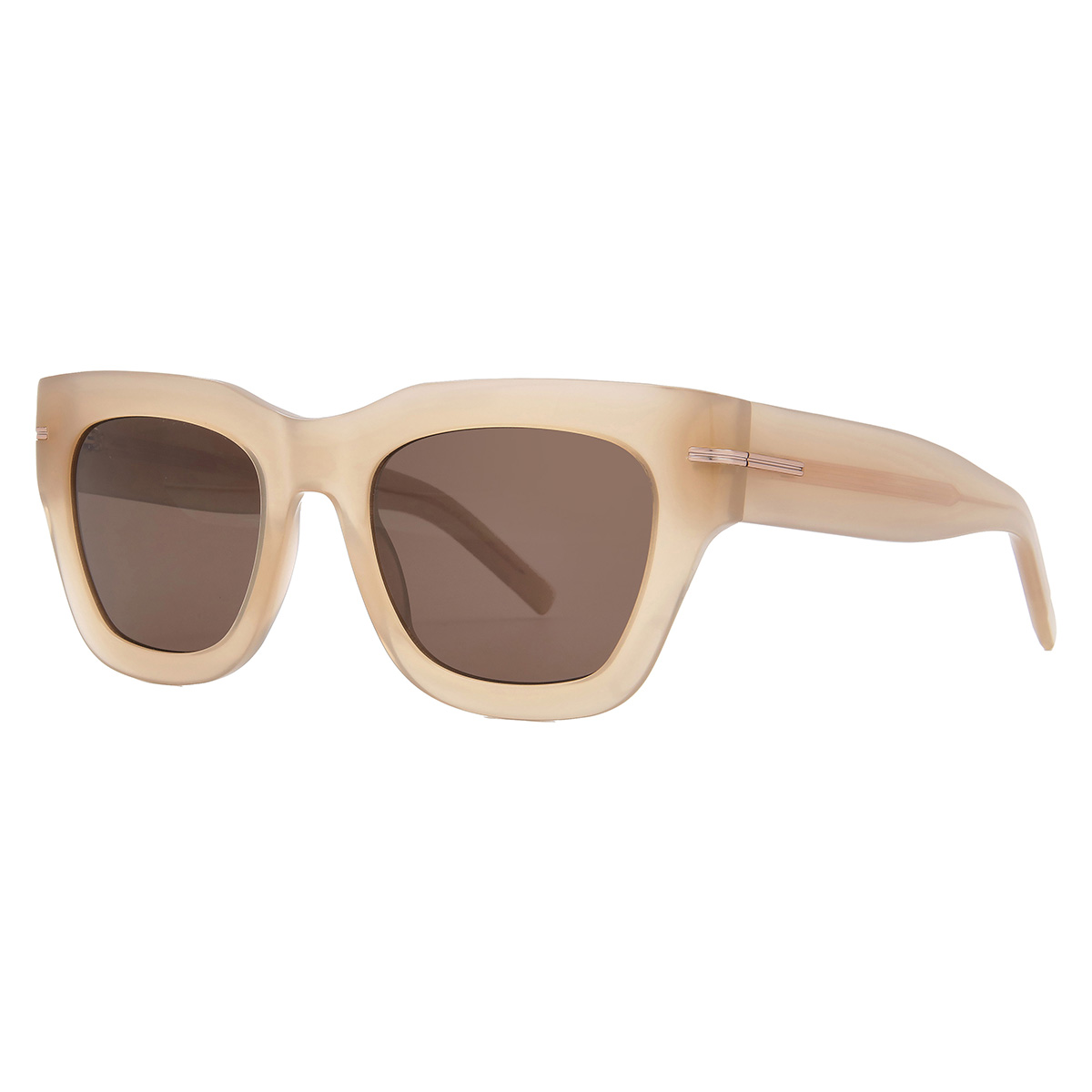 hugo boss brown square ladies sunglasses boss 1520/s 010a/70 51 hugo boss brown square ladies sunglasses boss 1520/s 010a/70 51