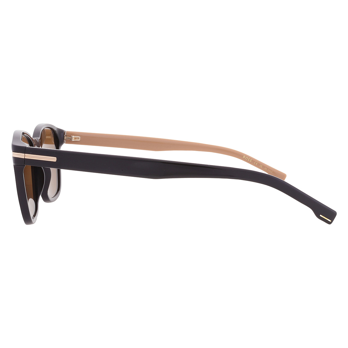 hugo boss brown square men's sunglasses boss 1505/s 807 52 hugo boss brown square men's sunglasses boss 1505/s 807 52