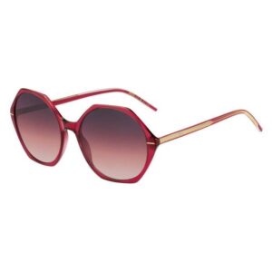 Витрина hugo boss burgundy pink geometric ladies sunglasses boss 1585/s 8cq/uq