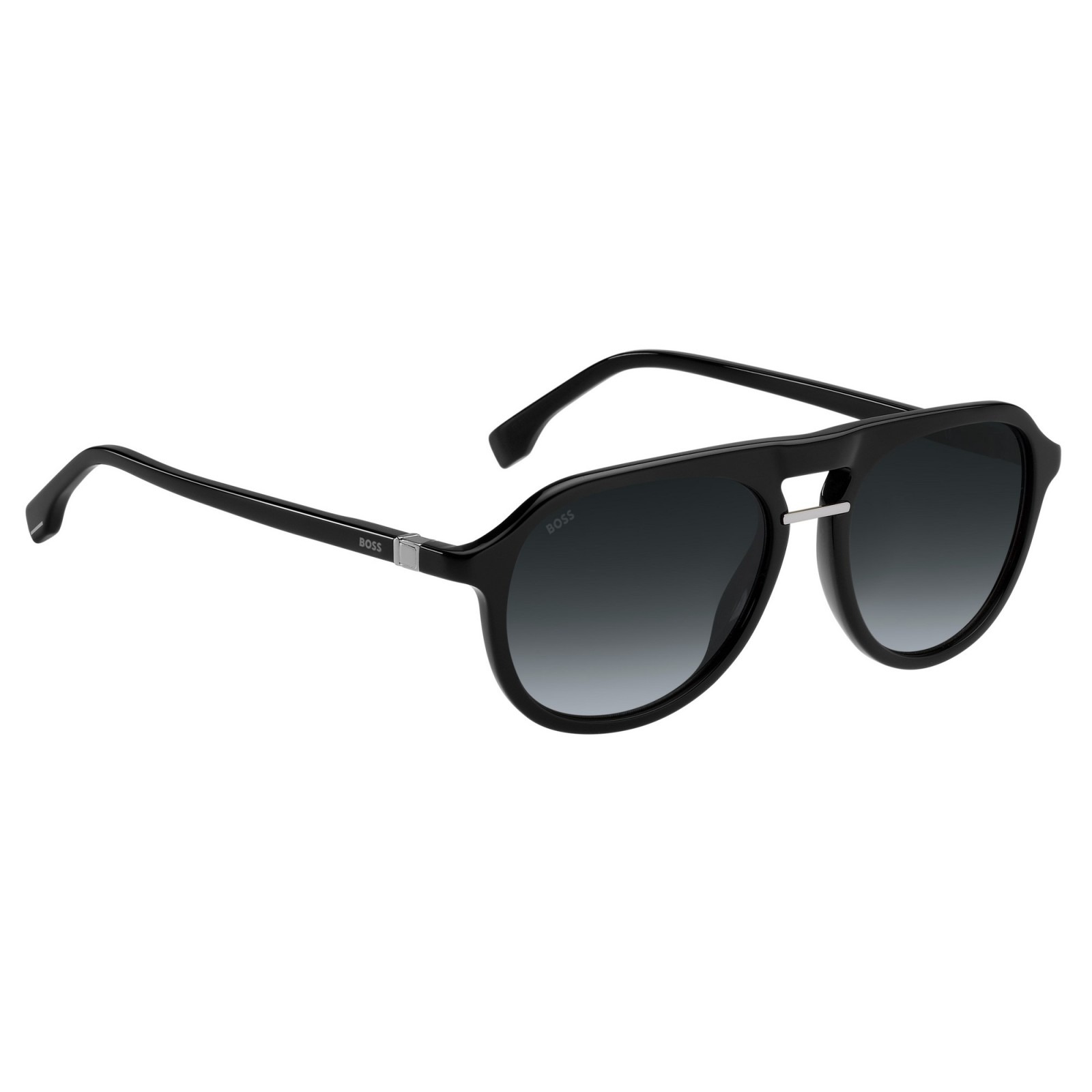 hugo boss dark grey shaded pilot men's sunglasses boss 1435/s 0807/9o 54 hugo boss dark grey shaded pilot men's sunglasses boss 1435/s 0807/9o 54