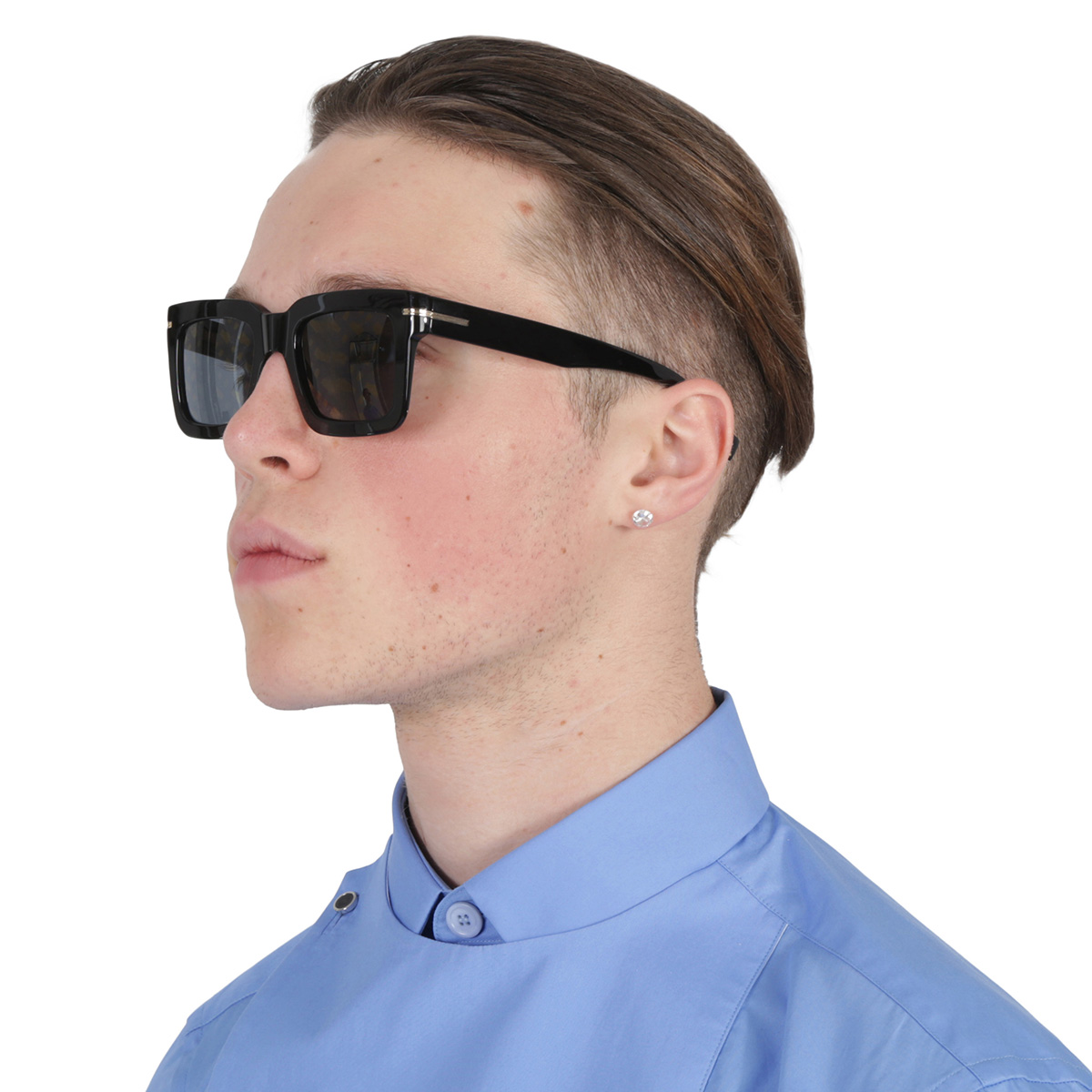 hugo boss gold logo square men's sunglasses boss 1501/s 0807/7y 51 hugo boss gold logo square men's sunglasses boss 1501/s 0807/7y 51