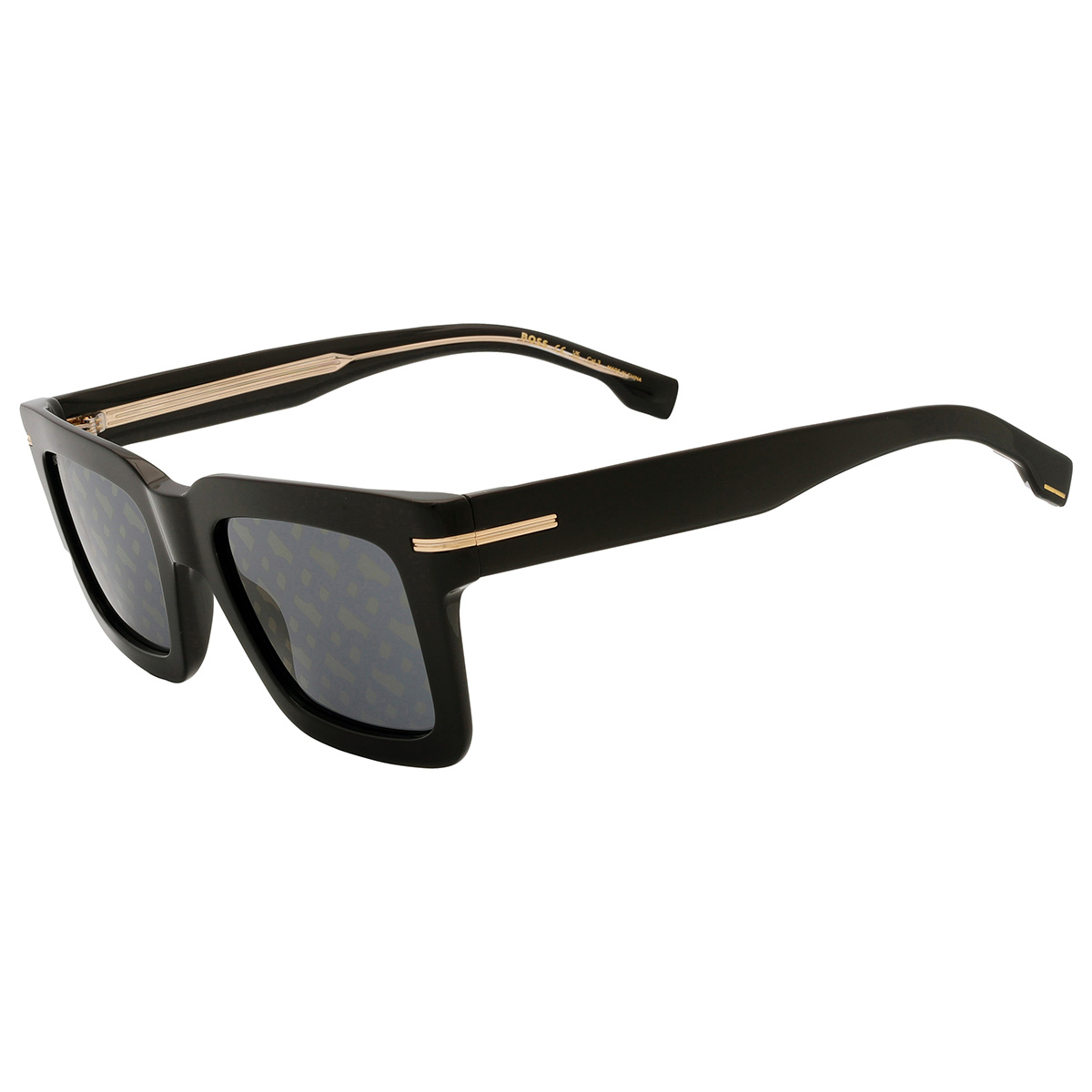 hugo boss gold logo square men's sunglasses boss 1501/s 0807/7y 51 hugo boss gold logo square men's sunglasses boss 1501/s 0807/7y 51