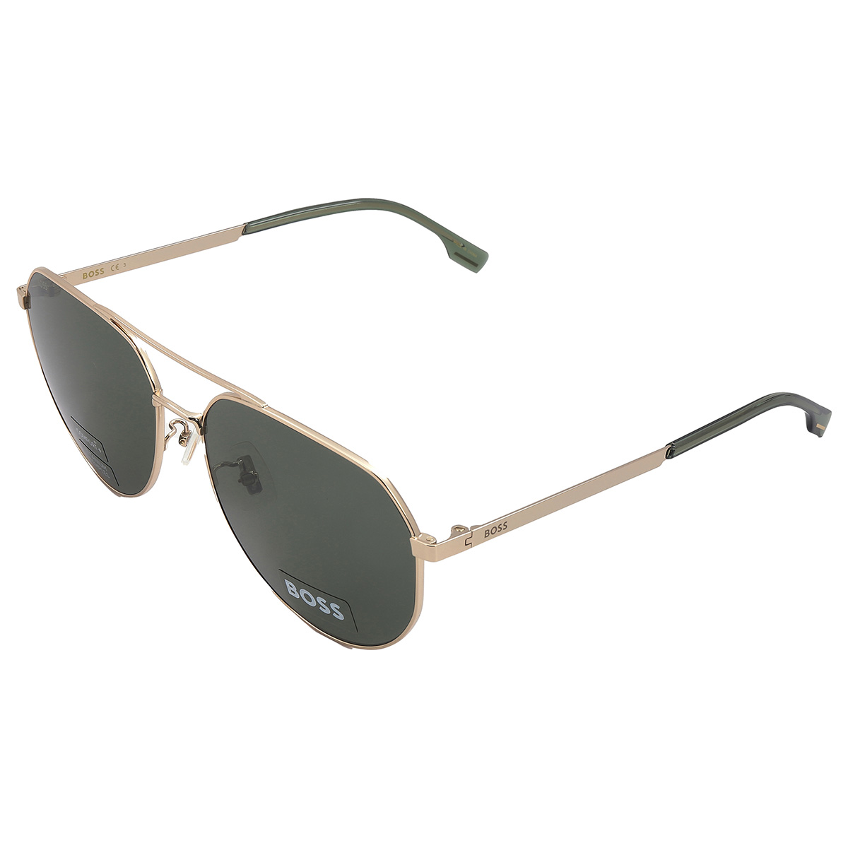 hugo boss green pilot men's sunglasses boss 1473/f/sk 0j5g/qt 61 hugo boss green pilot men's sunglasses boss 1473/f/sk 0j5g/qt 61