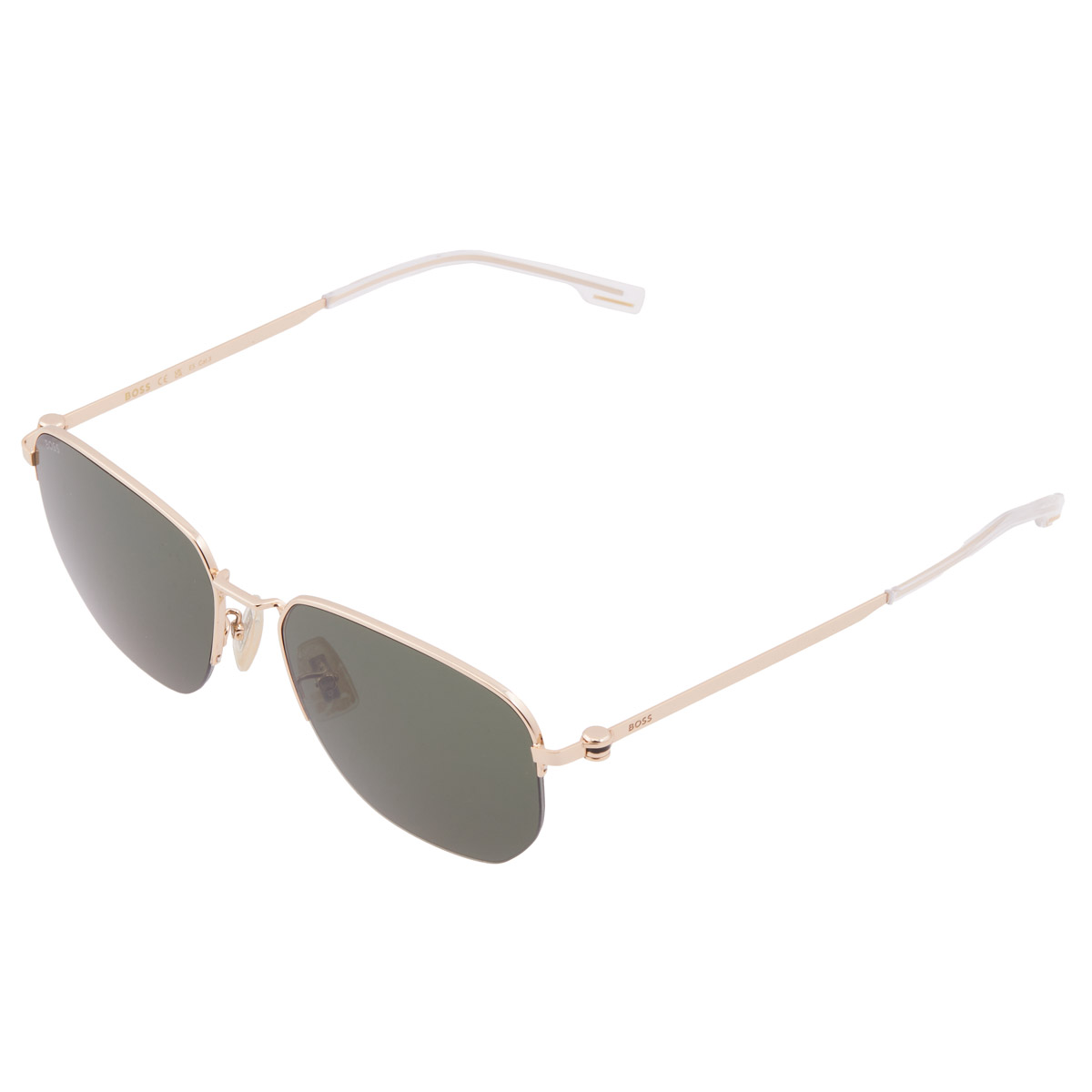 hugo boss green square men's sunglasses boss 1538/f/sk 0j5g/qt 57 hugo boss green square men's sunglasses boss 1538/f/sk 0j5g/qt 57