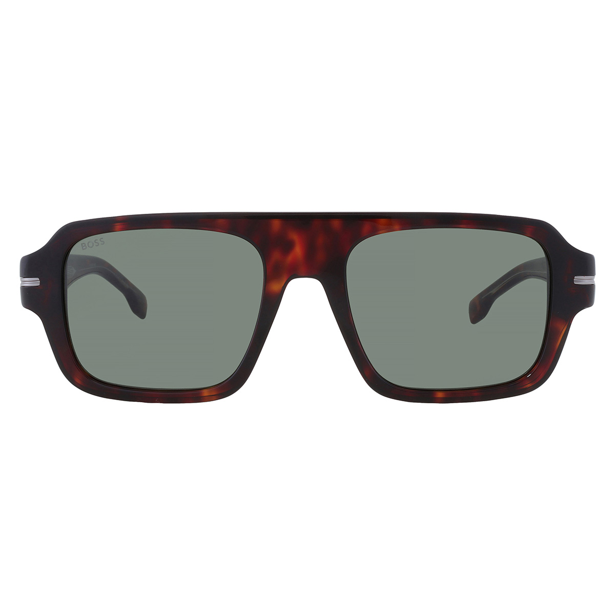 hugo boss green square men's sunglasses boss 1595/s 0086/o7 53 hugo boss green square men's sunglasses boss 1595/s 0086/o7 53