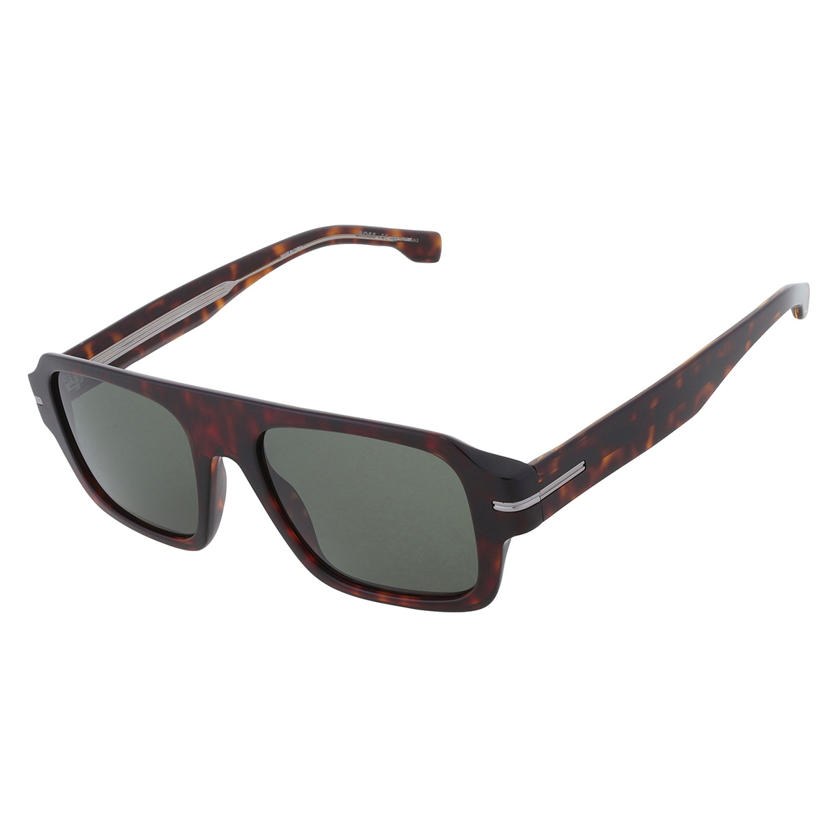 hugo boss green square men's sunglasses boss 1595/s 0086/o7 53 hugo boss green square men's sunglasses boss 1595/s 0086/o7 53