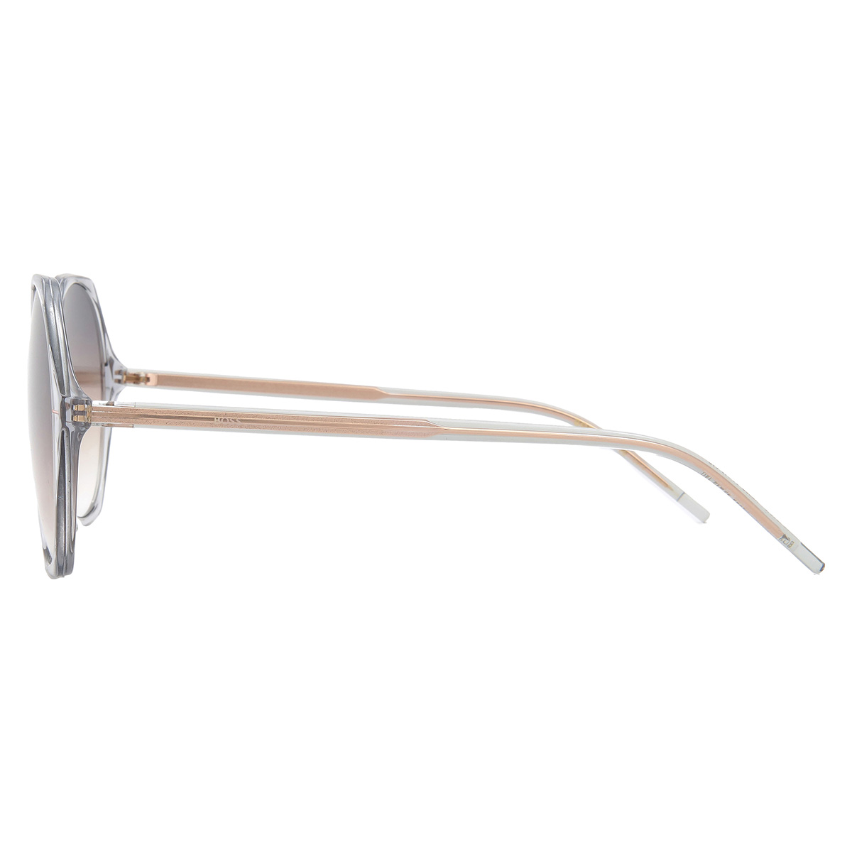 hugo boss grey brown hexagonal ladies sunglasses boss 1585/s 0kb7/pr 56 hugo boss grey brown hexagonal ladies sunglasses boss 1585/s 0kb7/pr 56