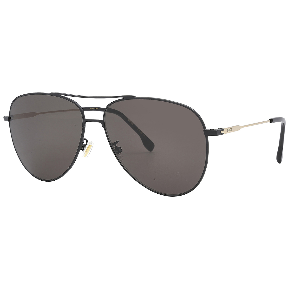 hugo boss grey pilot men's sunglasses boss 1558/o/f/s 0i46/ir 63 hugo boss grey pilot men's sunglasses boss 1558/o/f/s 0i46/ir 63