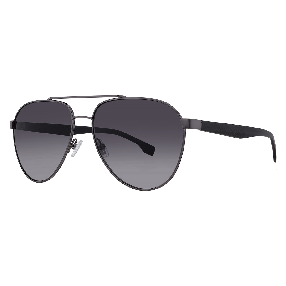 hugo boss grey shaded pilot men's sunglasses boss 1485/s 0pta/1i 60 hugo boss grey shaded pilot men's sunglasses boss 1485/s 0pta/1i 60