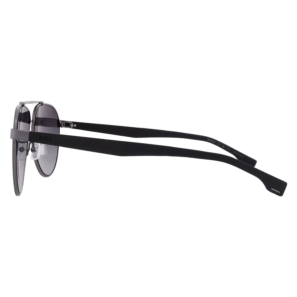 hugo boss grey shaded pilot men's sunglasses boss 1485/s 0pta/1i 60 hugo boss grey shaded pilot men's sunglasses boss 1485/s 0pta/1i 60