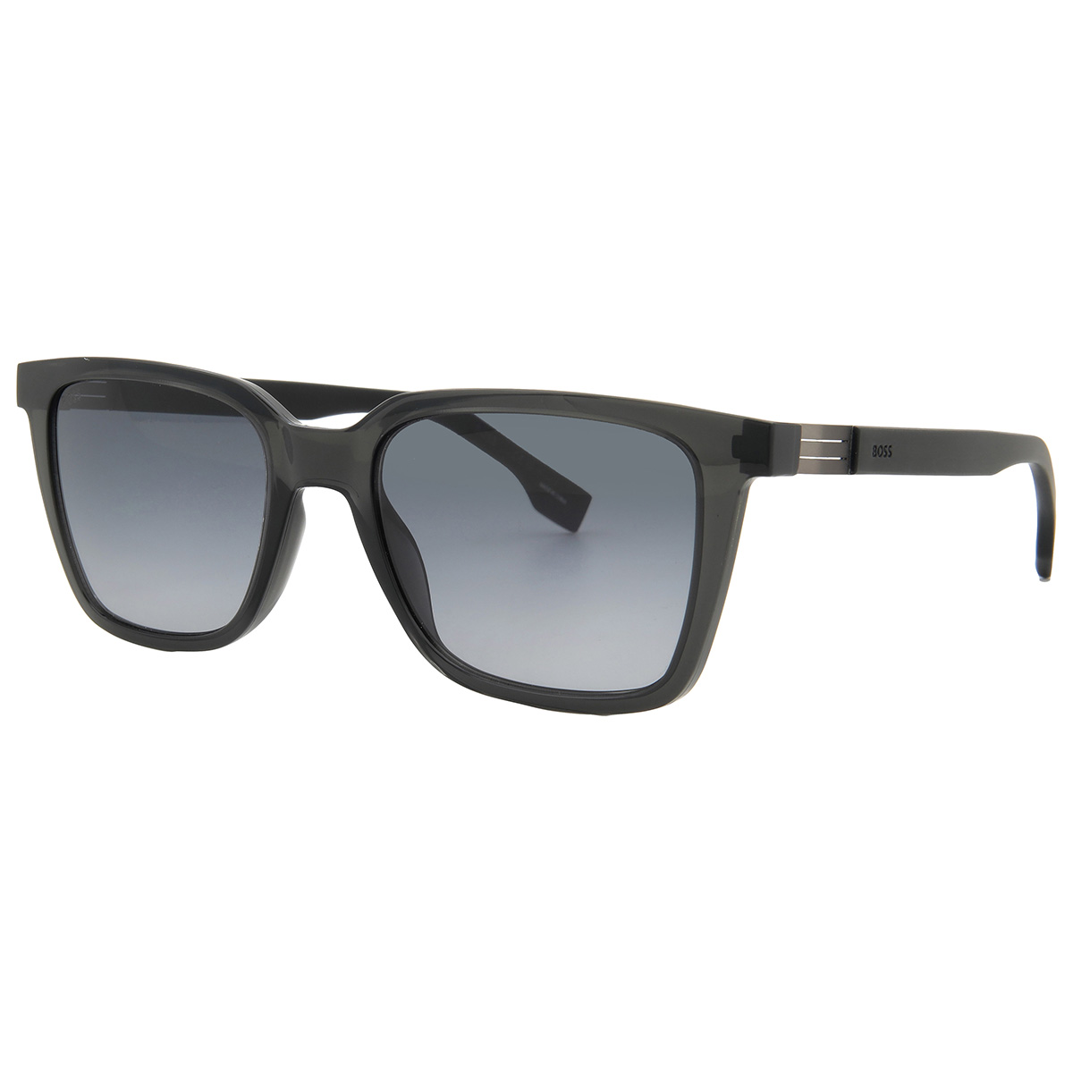 hugo boss grey shaded square men's sunglasses boss 1574/s 0kb7/9o 53 hugo boss grey shaded square men's sunglasses boss 1574/s 0kb7/9o 53
