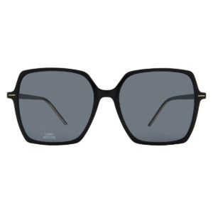 Витрина hugo boss grey square ladies sunglasses boss 1524/s 0807/ir 57