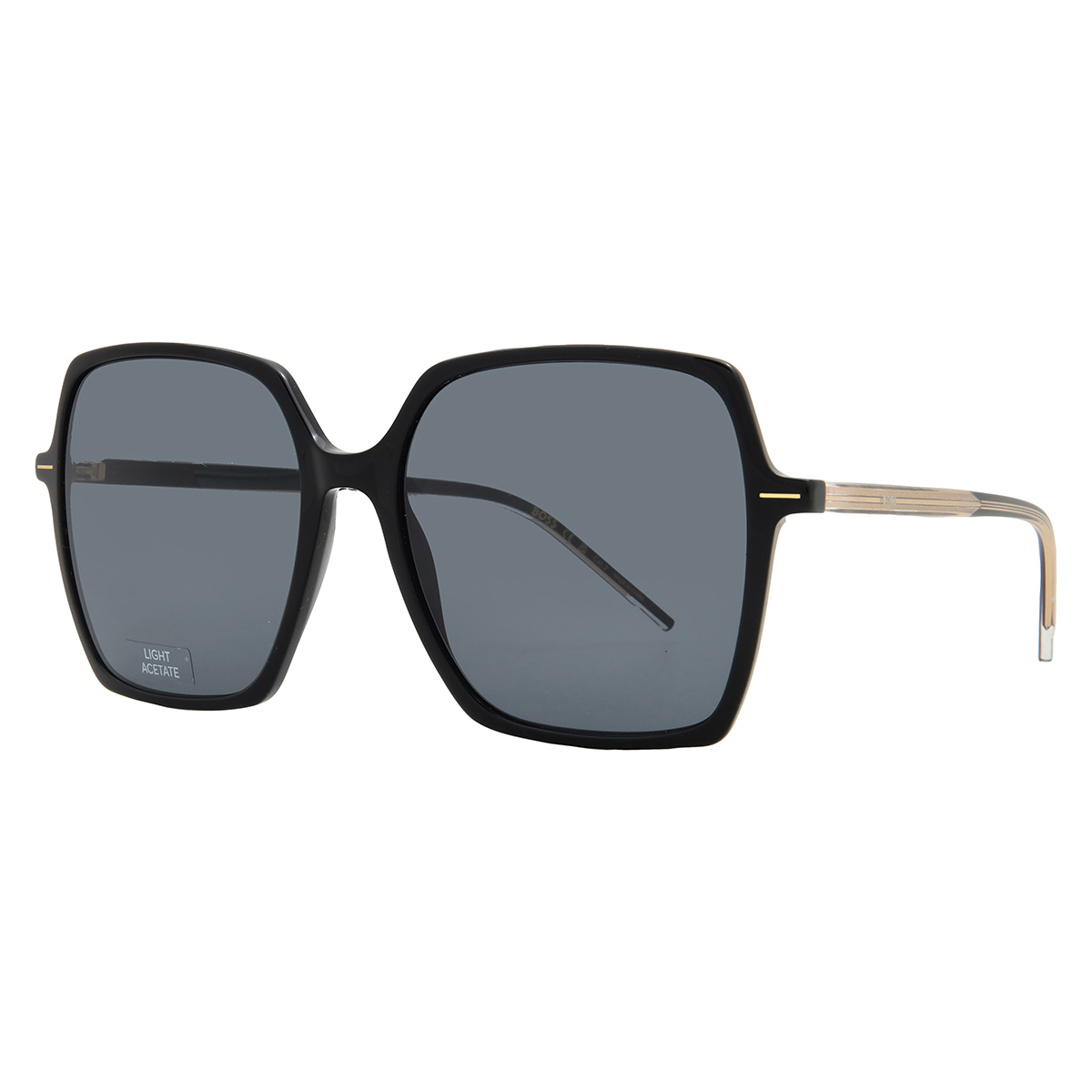 hugo boss grey square ladies sunglasses boss 1524/s 0807/ir 57 hugo boss grey square ladies sunglasses boss 1524/s 0807/ir 57