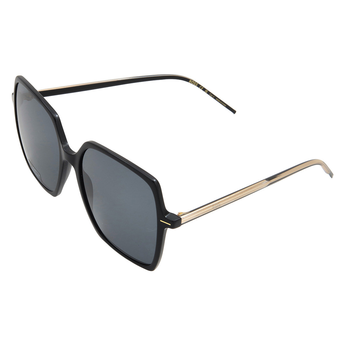 hugo boss grey square ladies sunglasses boss 1524/s 0807/ir 57 hugo boss grey square ladies sunglasses boss 1524/s 0807/ir 57