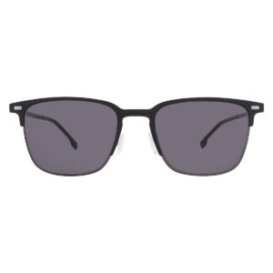 hugo boss grey square men's sunglasses boss 1019/s 0003/ir 54