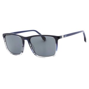 hugo boss grey square men's sunglasses boss 1434/s 0hve/ir 56