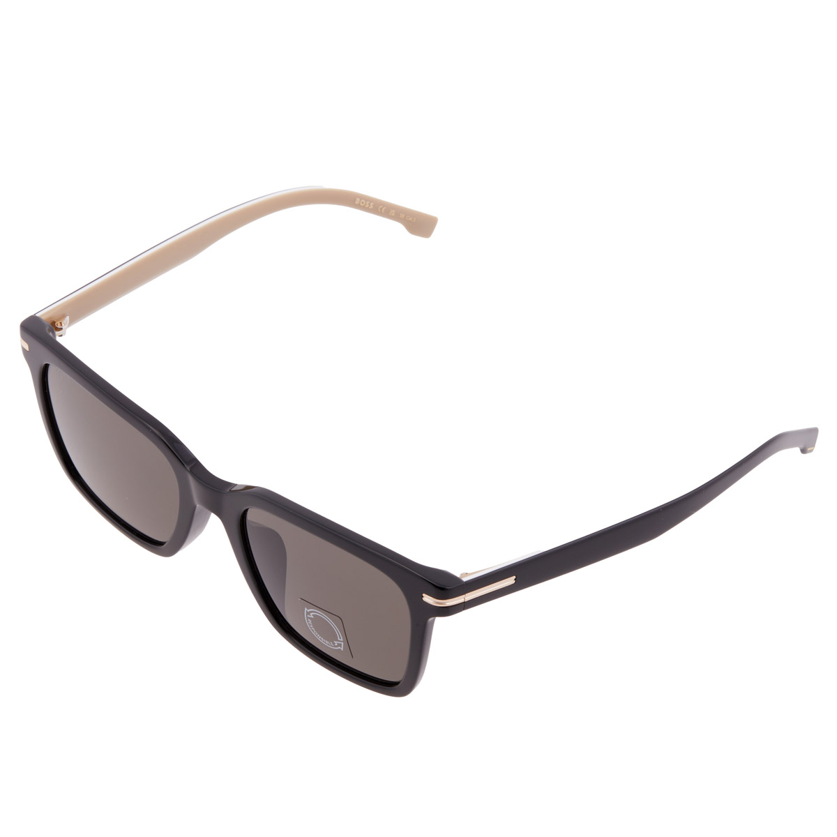 hugo boss grey square men's sunglasses boss 1540/f/sk 00wm/ir 54 hugo boss grey square men's sunglasses boss 1540/f/sk 00wm/ir 54