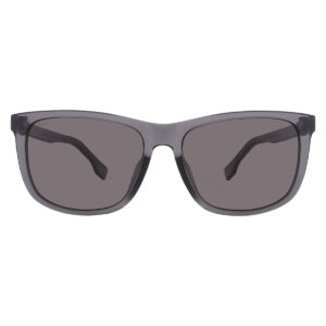 hugo boss grey square men's sunglasses boss 1617/f/s 0kb7/ir 59