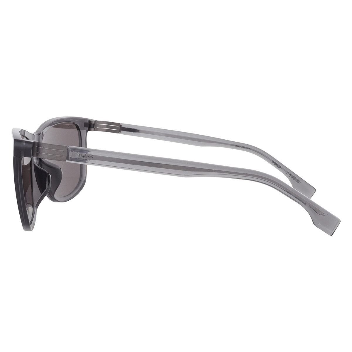 hugo boss grey square men's sunglasses boss 1617/f/s 0kb7/ir 59 hugo boss grey square men's sunglasses boss 1617/f/s 0kb7/ir 59