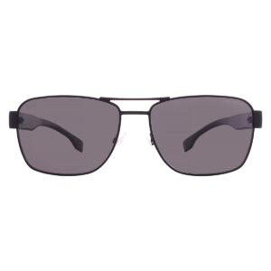 hugo boss polarized grey navigator men's sunglasses boss 1441/o/s 0807/m9 60