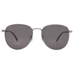 hugo boss polarized grey pilot men's sunglasses boss 1536/f/s 0r80/m9 57