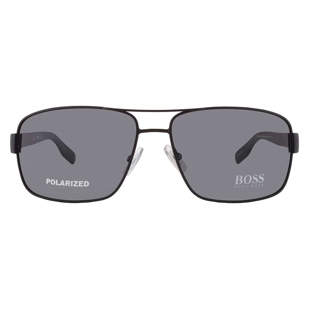 hugo boss polarized grey rectangular men's sunglasses boss 0521/s 0003/ah 64 hugo boss polarized grey rectangular men's sunglasses boss 0521/s 0003/ah 64