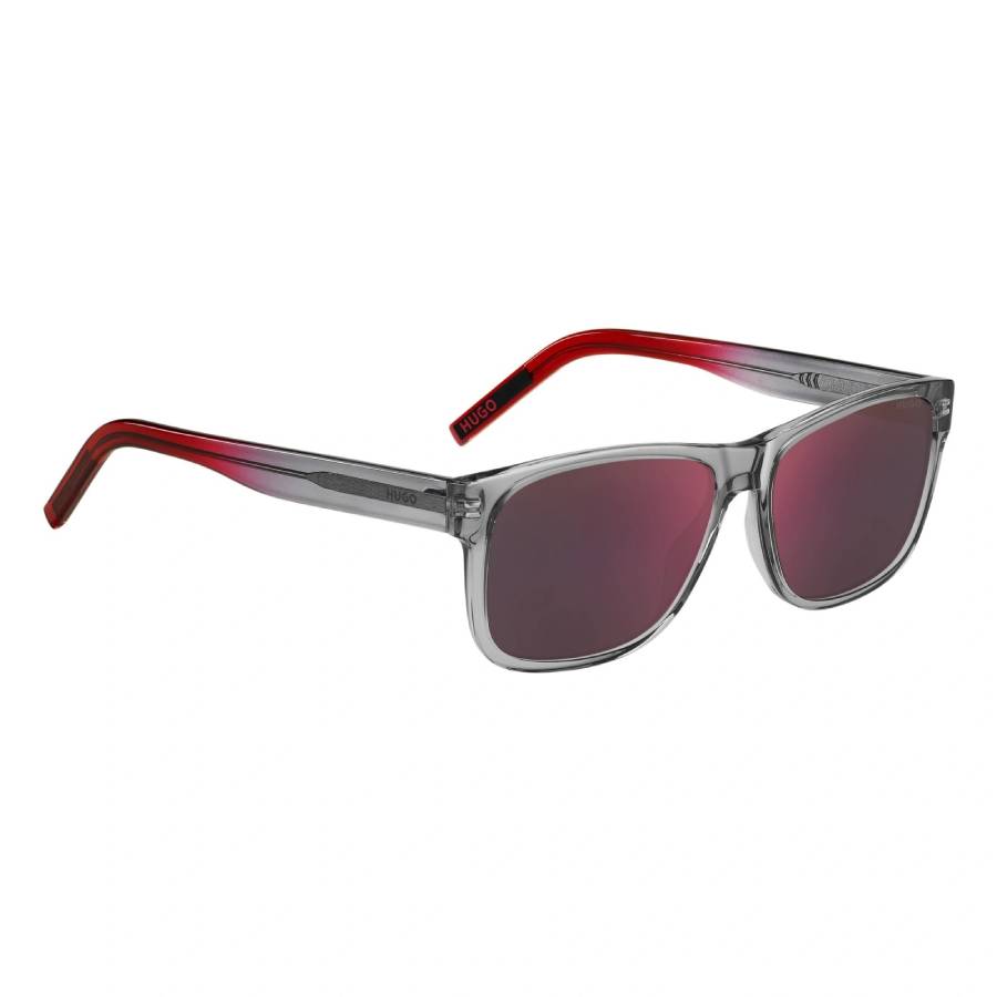 hugo boss red mirror square men's sunglasses hg 1260/s 0268/ao 57 hugo boss red mirror square men's sunglasses hg 1260/s 0268/ao 57