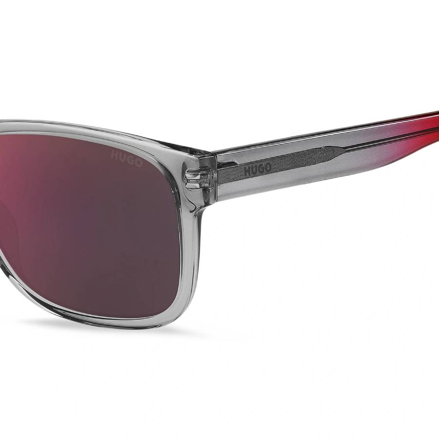 hugo boss red mirror square men's sunglasses hg 1260/s 0268/ao 57 hugo boss red mirror square men's sunglasses hg 1260/s 0268/ao 57