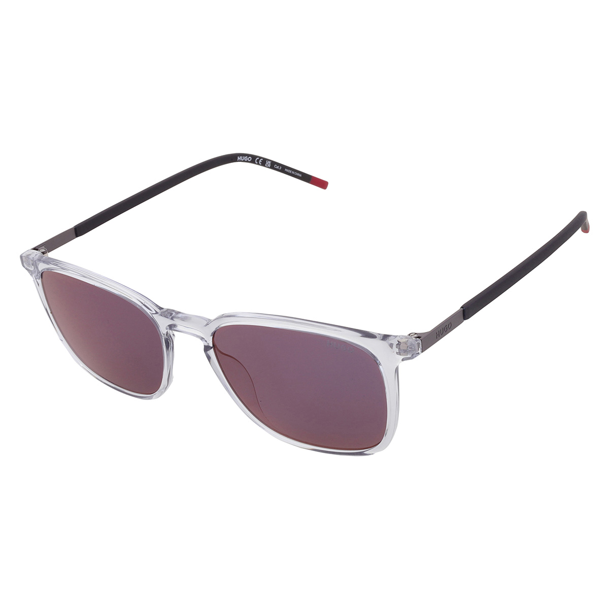 hugo boss red mirror square men's sunglasses hg 1268/s 0kb7/ao 54 hugo boss red mirror square men's sunglasses hg 1268/s 0kb7/ao 54