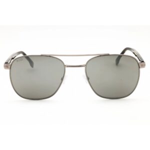 hugo boss silver pilot men's sunglasses boss 1723/s 0xyg/t4 56