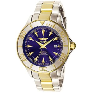 invicta ocean ghost iii automatic blue dial two tone men's watch 7038