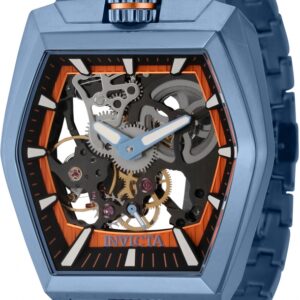 Home invicta akula hand wind black dial men's watch 44016