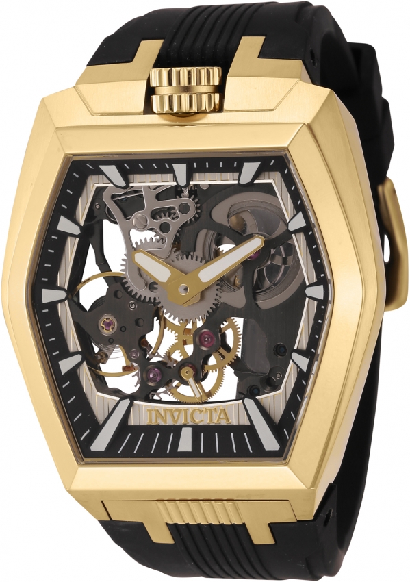 invicta akula hand wind black dial men's watch 44018 invicta akula hand wind black dial men's watch 44018