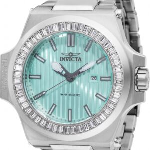 Home invicta akula quartz crystal light blue dial men's watch 49133