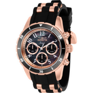 Витрина invicta angel chronograph quartz black dial ladies watch 38756