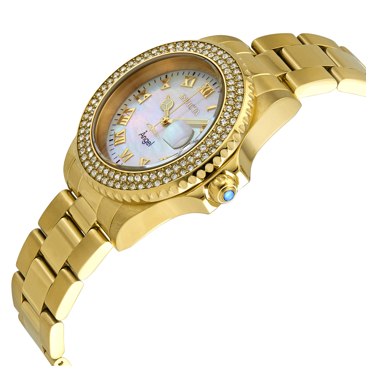 invicta angel crystal white mother of pearl dial ladies watch 22875 invicta angel crystal white mother of pearl dial ladies watch 22875
