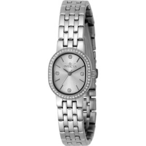 Витрина invicta angel quartz crystal silver dial ladies watch 48134
