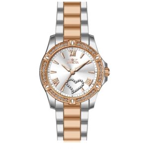 Витрина invicta angel quartz crystal silver dial ladies watch 49893