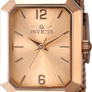Витрина invicta angel quartz rose gold dial ladies watch 48153